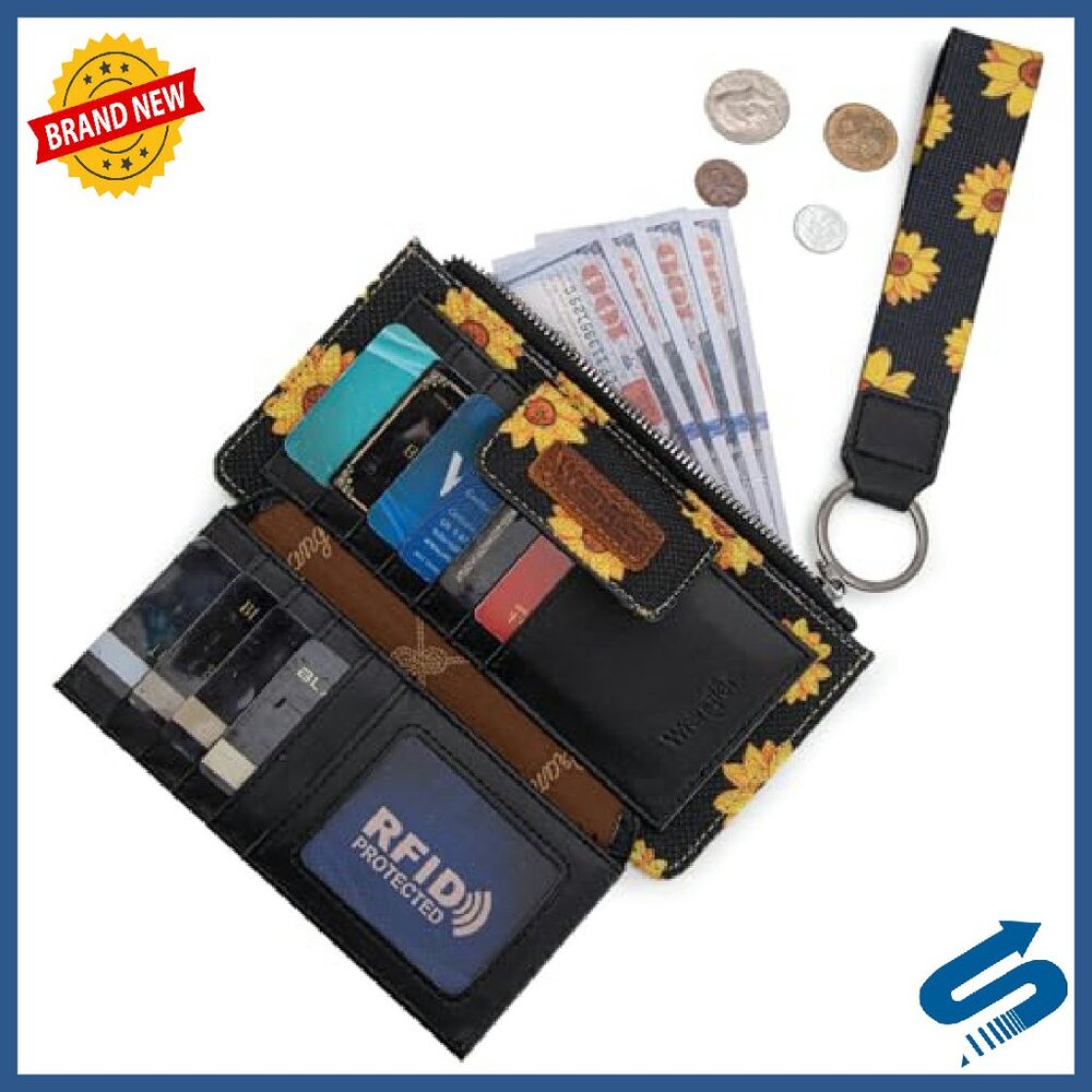 RFID Blocking Wristlet Wallet with Multiple Card … - image 3